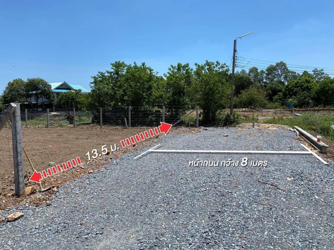 ขายที่ดินริมแม่น้ำท่าจีน แปลงละ 293.6 ตรว. อ.บางเลน นครปฐม ใกล้ลำพญา
